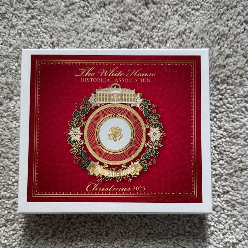 White House Historical Association Christmas Ornament 2025